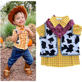 woody shirt , boys woody costume toy story